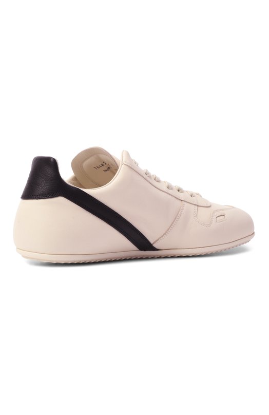 Кожаные кроссовки Concordians Rick Owens RU02E1889/LC0 Кремовый  RU02E1889/LC0 Фото 5