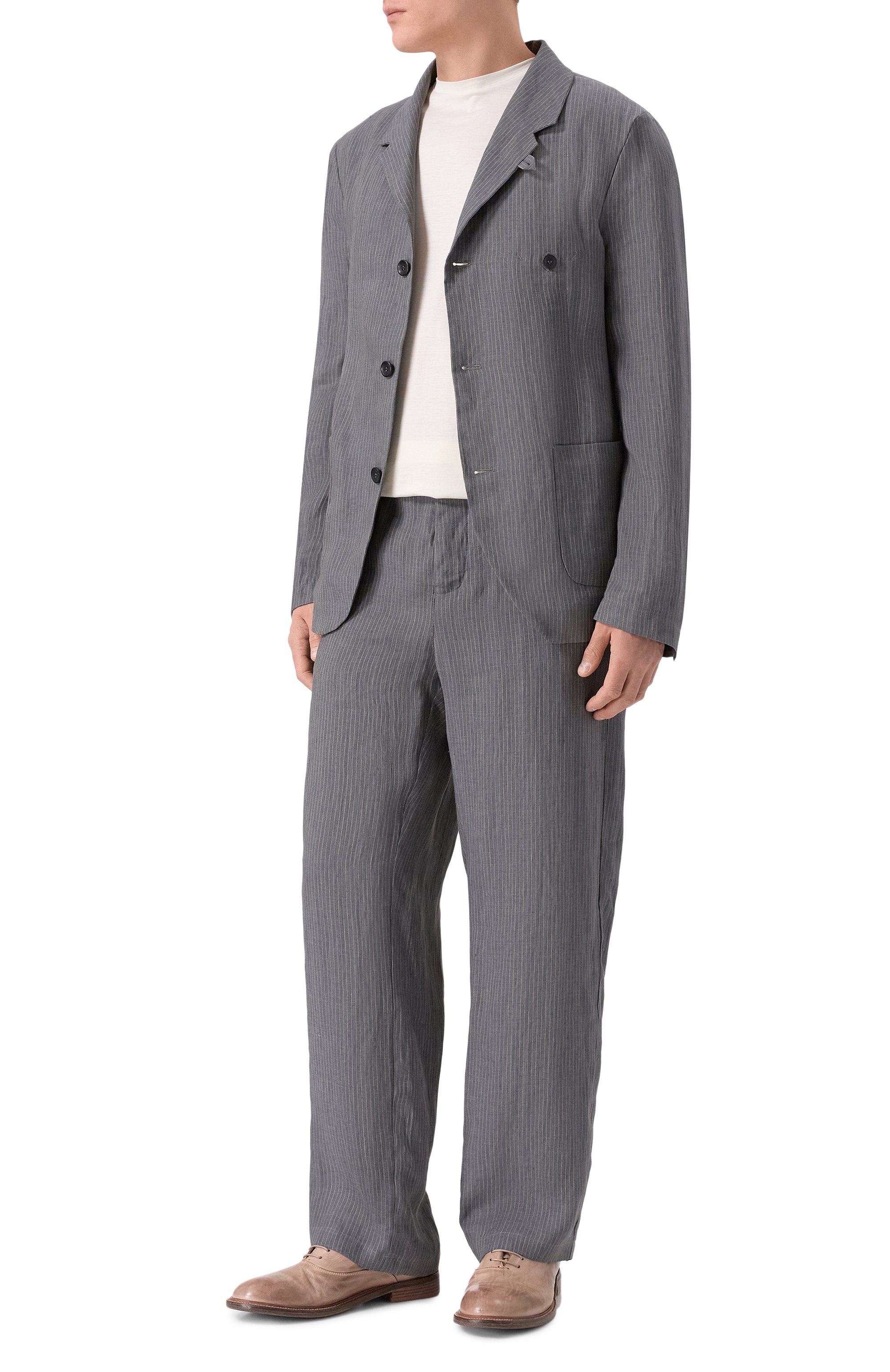 Льняной пиджак HANNES ROETHER, арт. J0P32PE.6069, фото 2