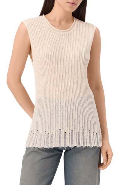 Топ из хлопка и шелка UMA WANG, арт. UK7162_, фото 3