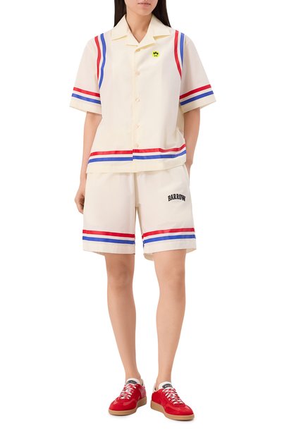 Хлопковые шорты BARROW, арт. S5BWW0BE093, фото 2