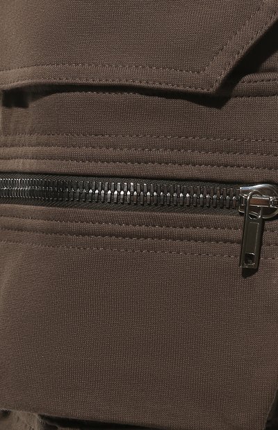 Хлопковые джоггеры RICK OWENS, арт. RU02B2396/BA, фото 5