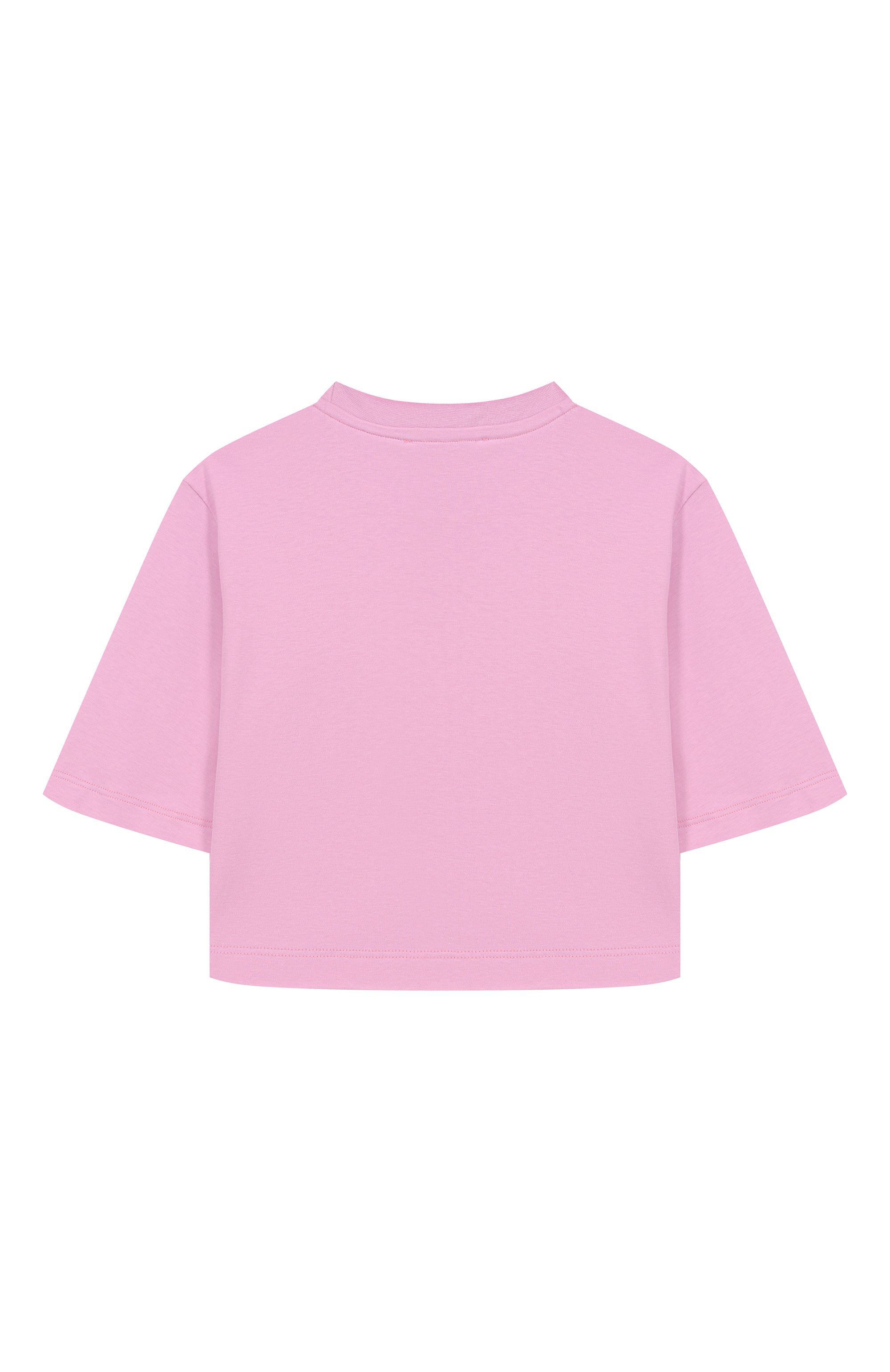 Хлопковая футболка MSGM KIDS, арт. S5MSJGTH118, фото 2