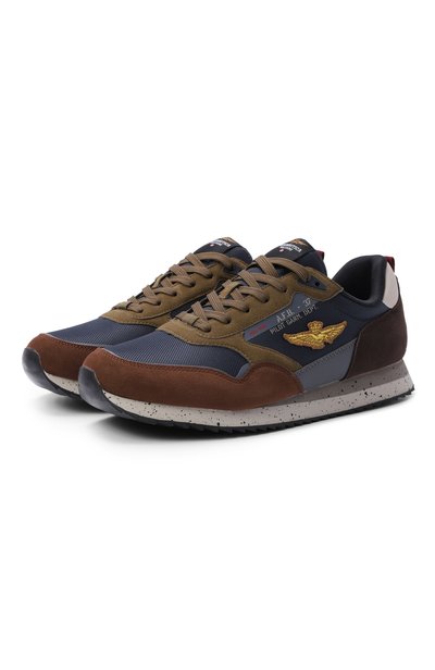 Мужские комбинированные кроссовки AERONAUTICA MILITARE, арт. 262SC0288U/CT03545