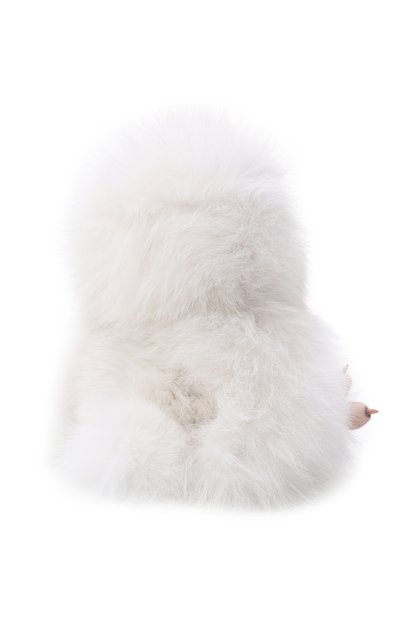 Мягкая игрушка сова из песца CAROLON, арт. МИ-25-ЛГ-002-2, фото 3