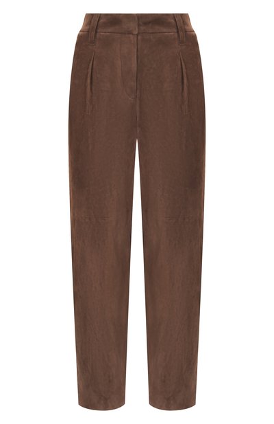 Женские замшевые брюки BRUNELLO CUCINELLI, арт. MPCLFP8363