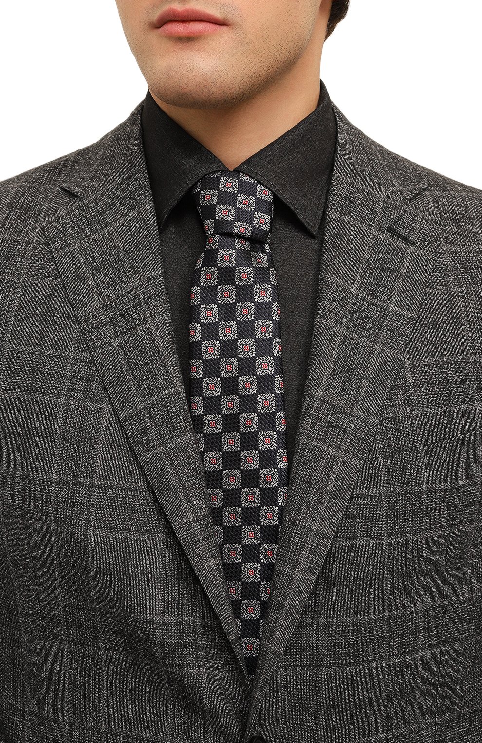 Шелковый галстук CANALI, арт. 18/HJ03993, фото 2