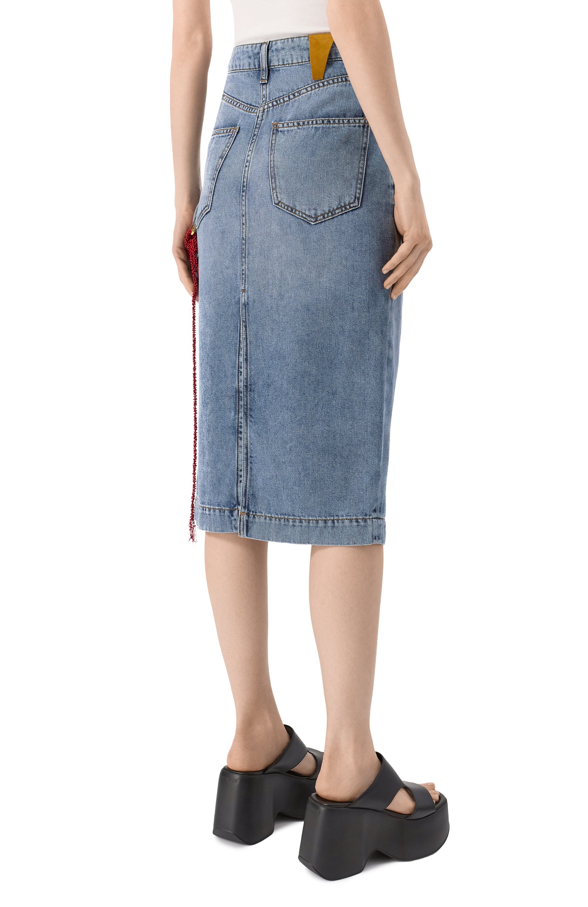 Джинсовая юбка DARKPARK, арт. WSK05/TBL01W021, фото 4