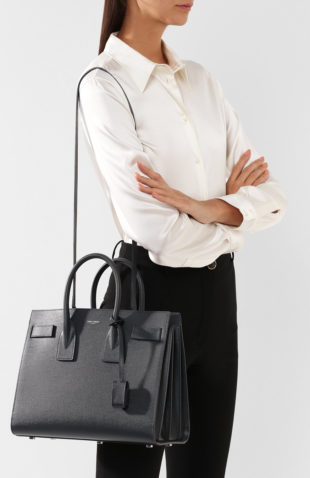 Сумка sac de jour small SAINT LAURENT, арт. 378299/B0WEN, фото 5