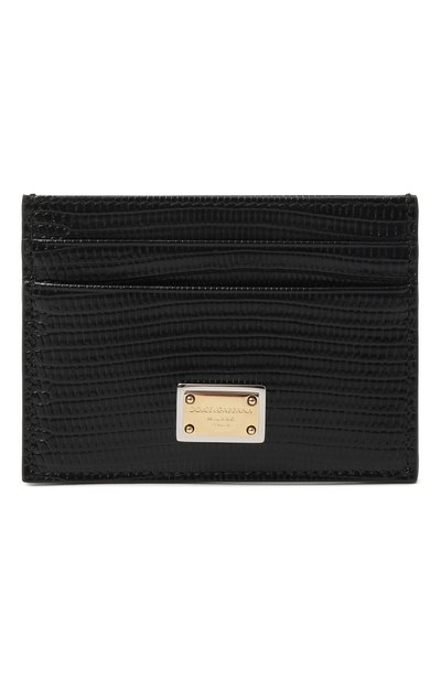 Женский кожаный футляр для кредитных карт DOLCE & GABBANA, арт. BI0330/A1095