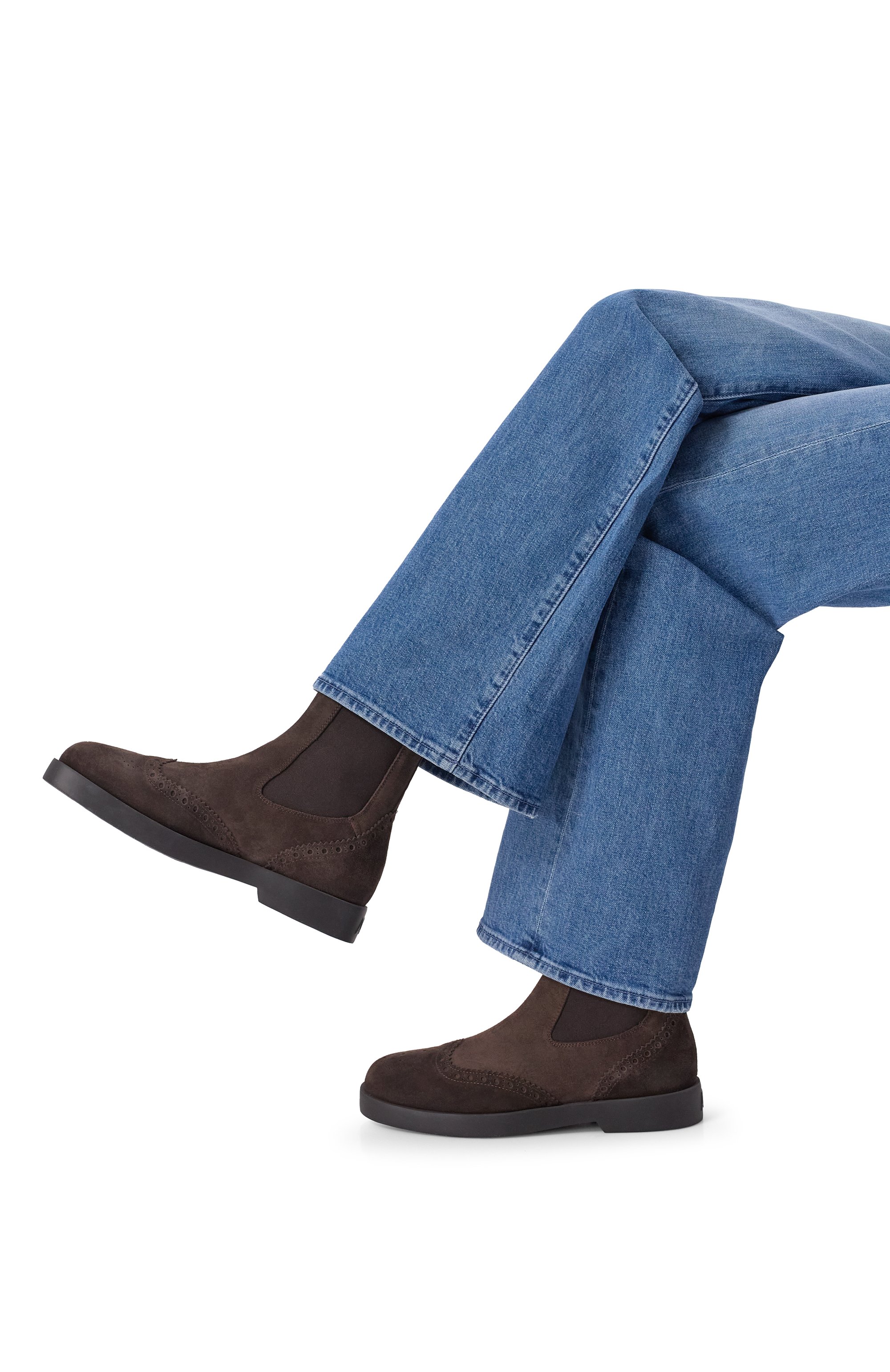 Замшевые челси andrea beat AGL, арт. D779501VG/FERGU, фото 2