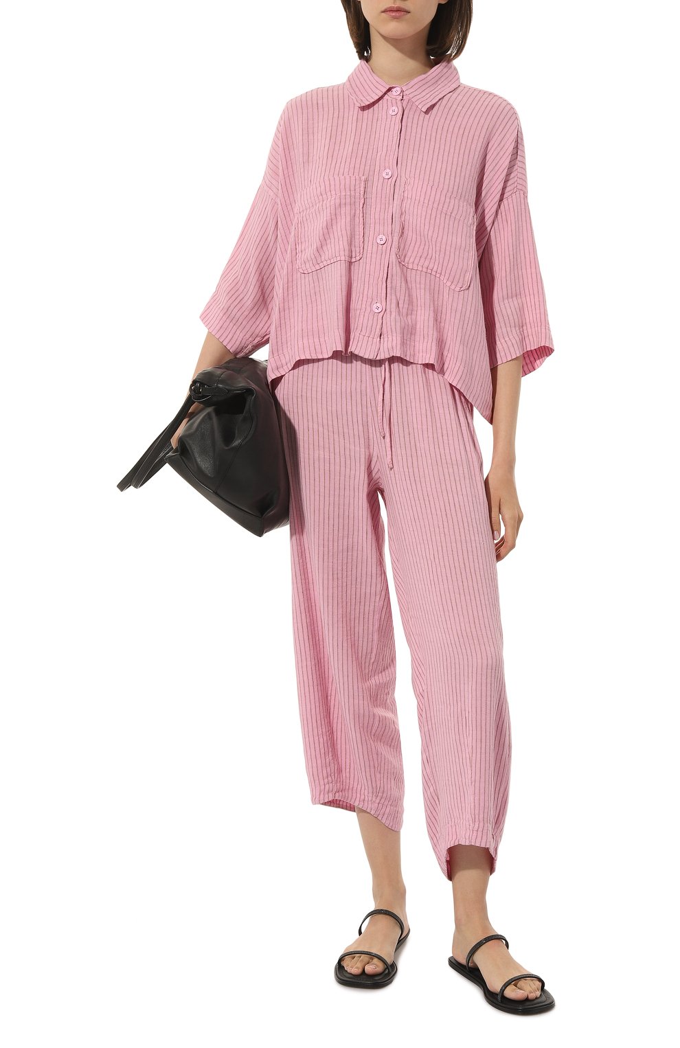 Брюки изо льна и вискозы DEHA, арт. D83538, фото 2