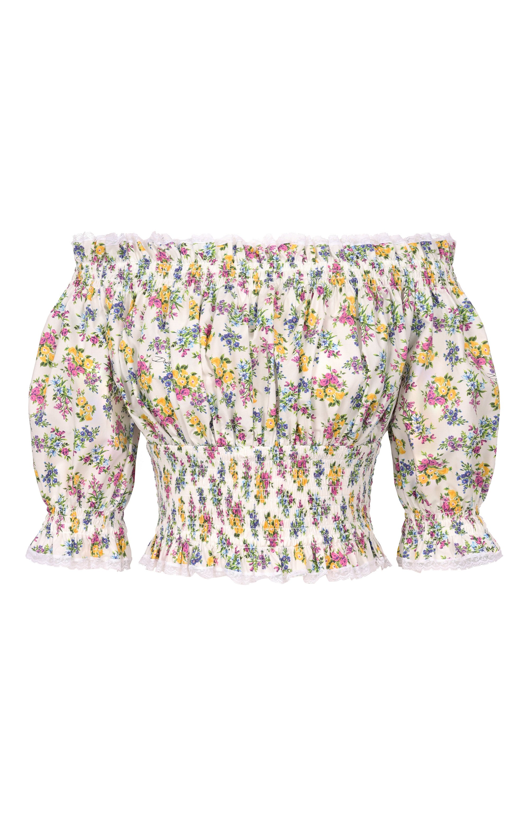 Хлопковый топ DOLCE & GABBANA, арт. F7BG4T/HS5T9, фото 1