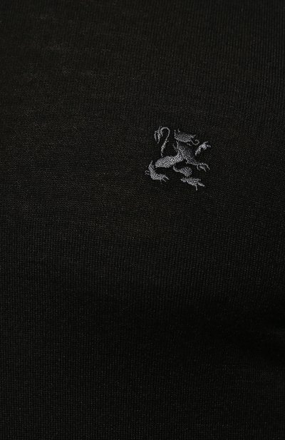 Поло из шерсти и шелка ZILLI, арт. MBY-PB008-FLASH/ML01, фото 5