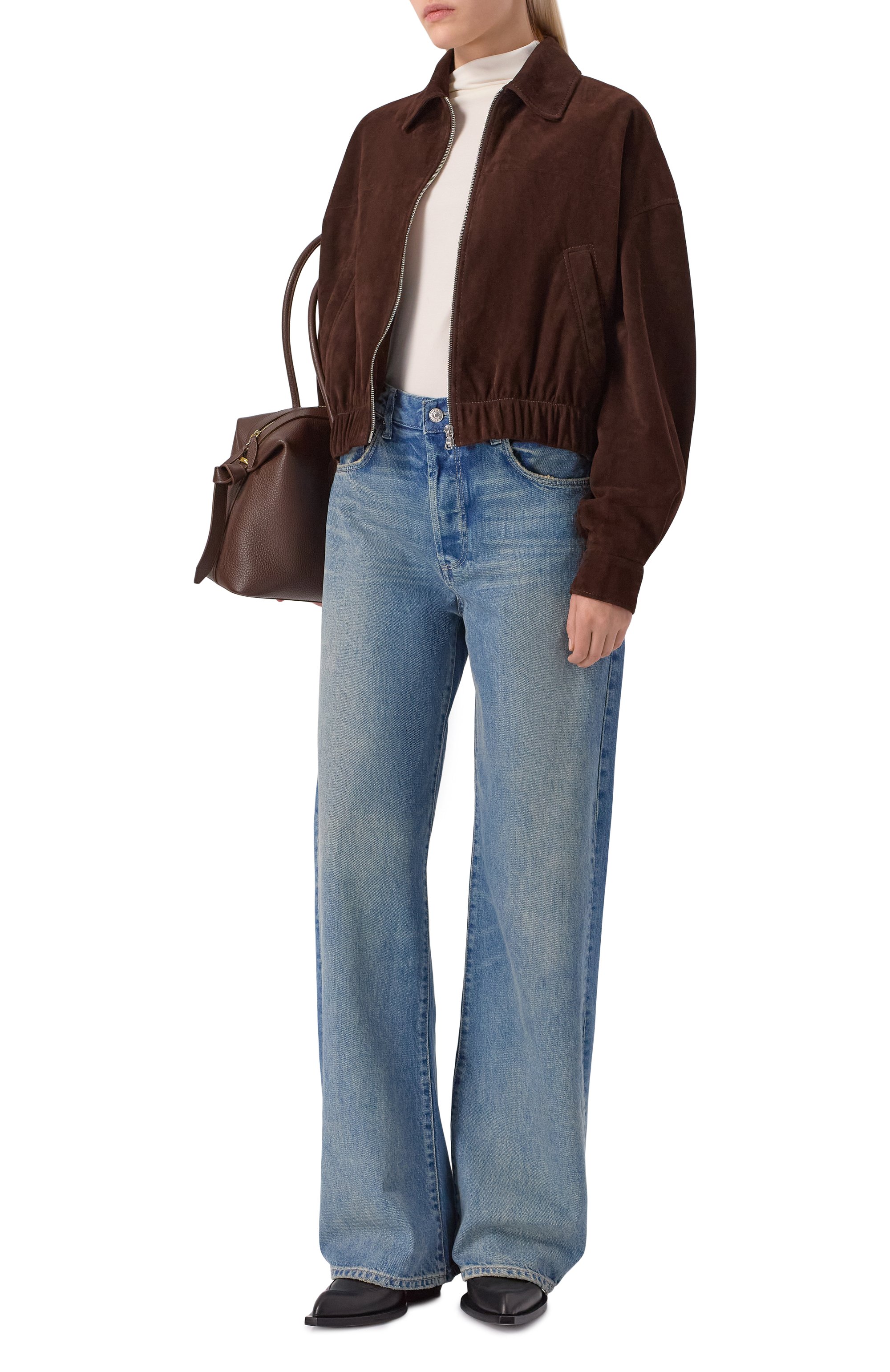 Замшевый бомбер MASLOV, арт. MZK07, фото 2