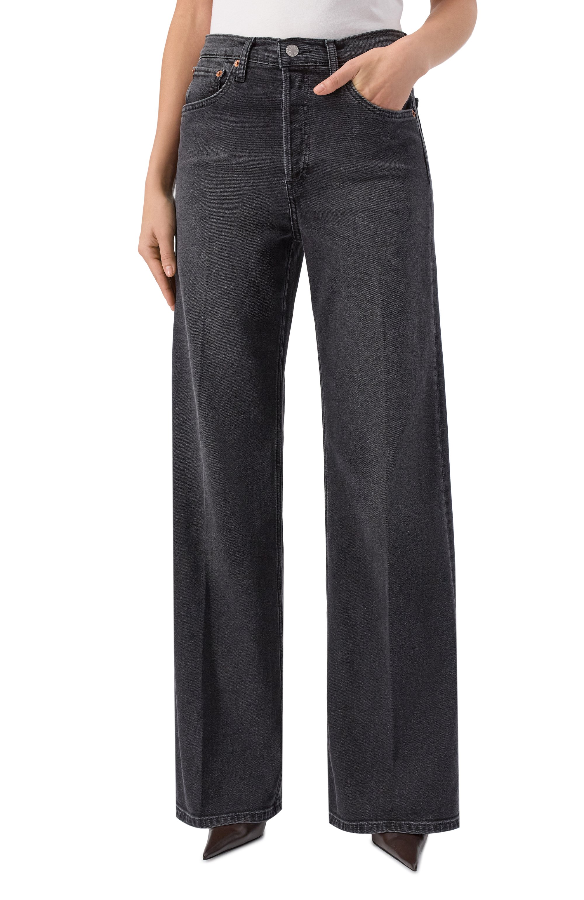 Джинсы RE/DONE, арт. 165-03WHRWDLG, фото 3