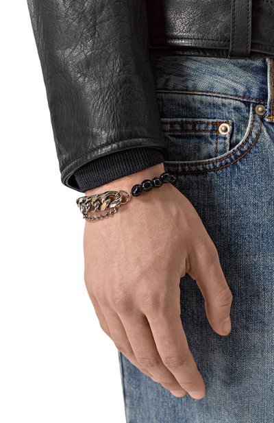 Браслет DRIES VAN NOTEN черного цвета по цене 49950 руб., арт. 251-028201-092, фото 2 Браслет DRIES VAN NOTEN, арт. 251-028201-092, фото 2