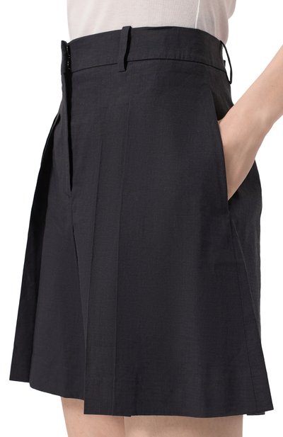 Шорты изо льна и вискозы THEORY, арт. P0303208, фото 5