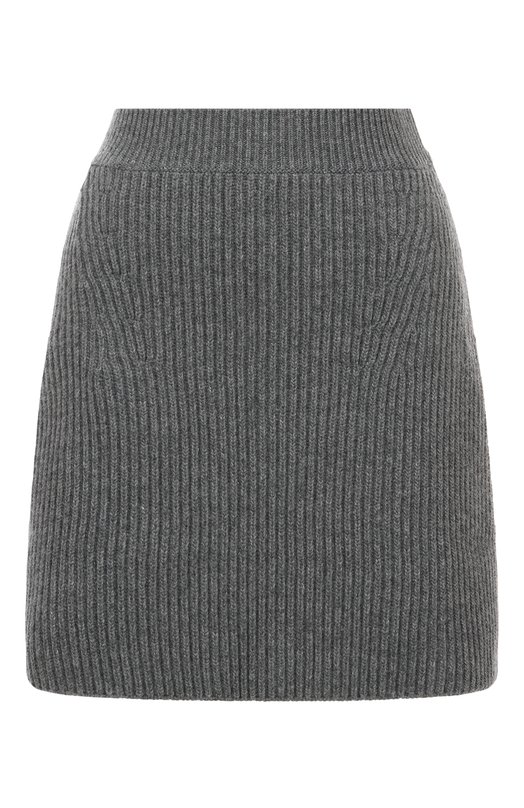 Шерстяная юбка Jil Sander J02MA0328/J14795 Серый J02MA0328/J14795