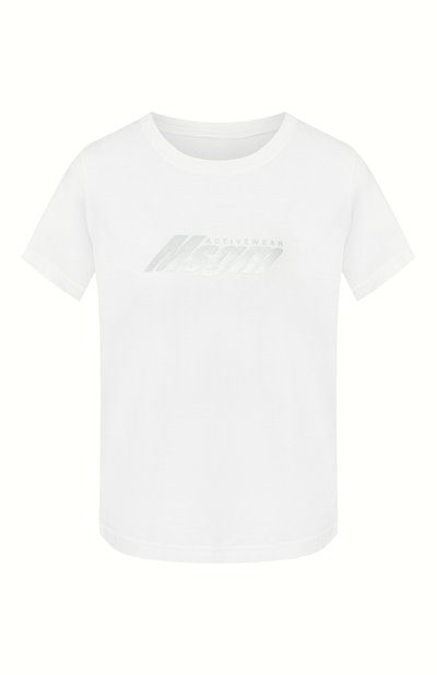 Женская хлопковая футболка MSGM, арт. 2845MDM12 207228