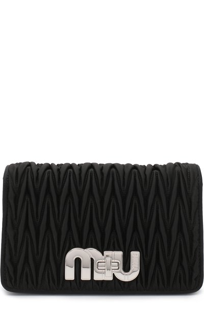 Сумка из текстиля на цепочке MIU MIU, арт. 5BF069-74-F0002-OCO, фото 1