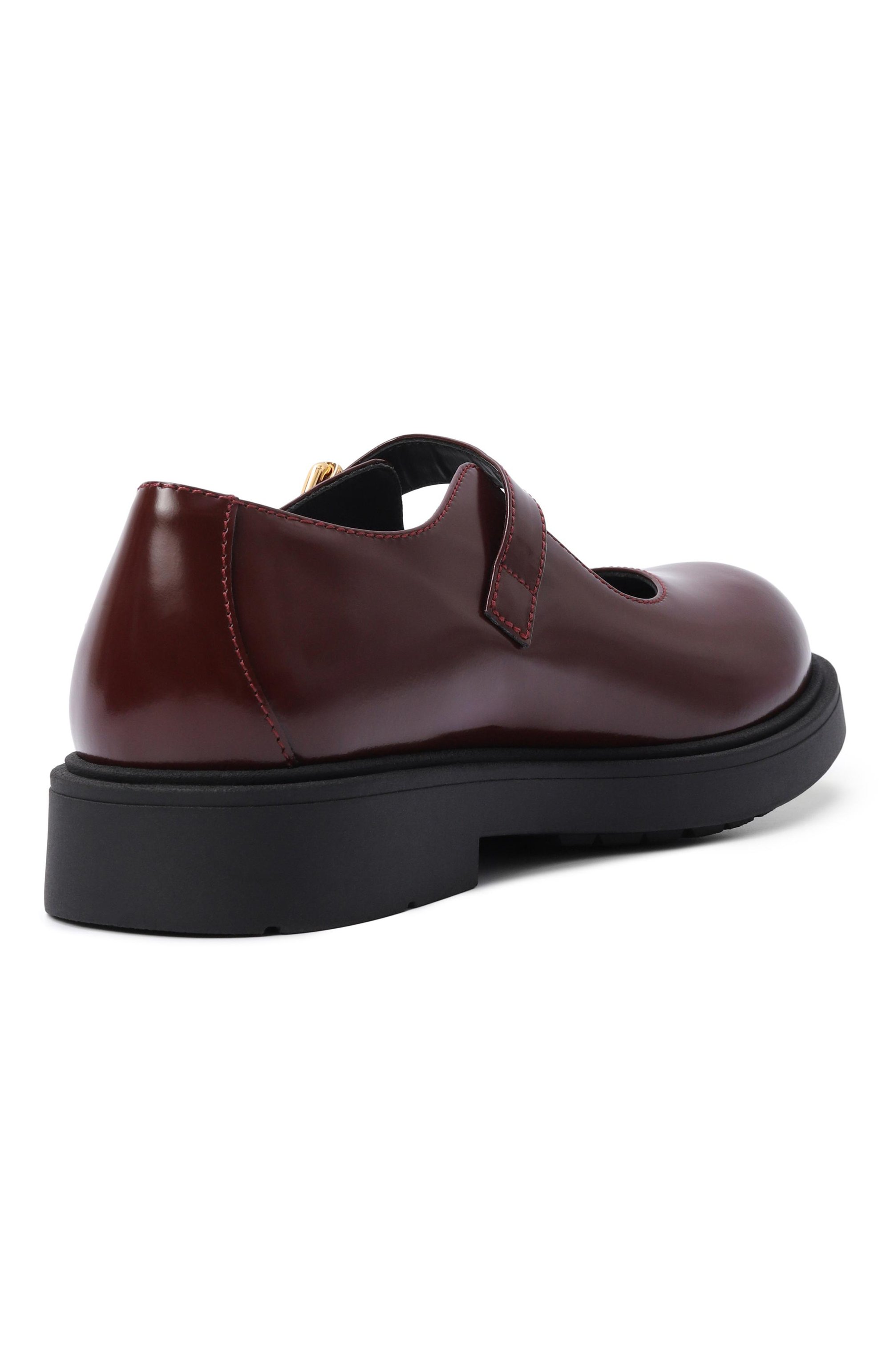 Кожаные туфли MOSCHINO, арт. 84245/VAR1_001, фото 3
