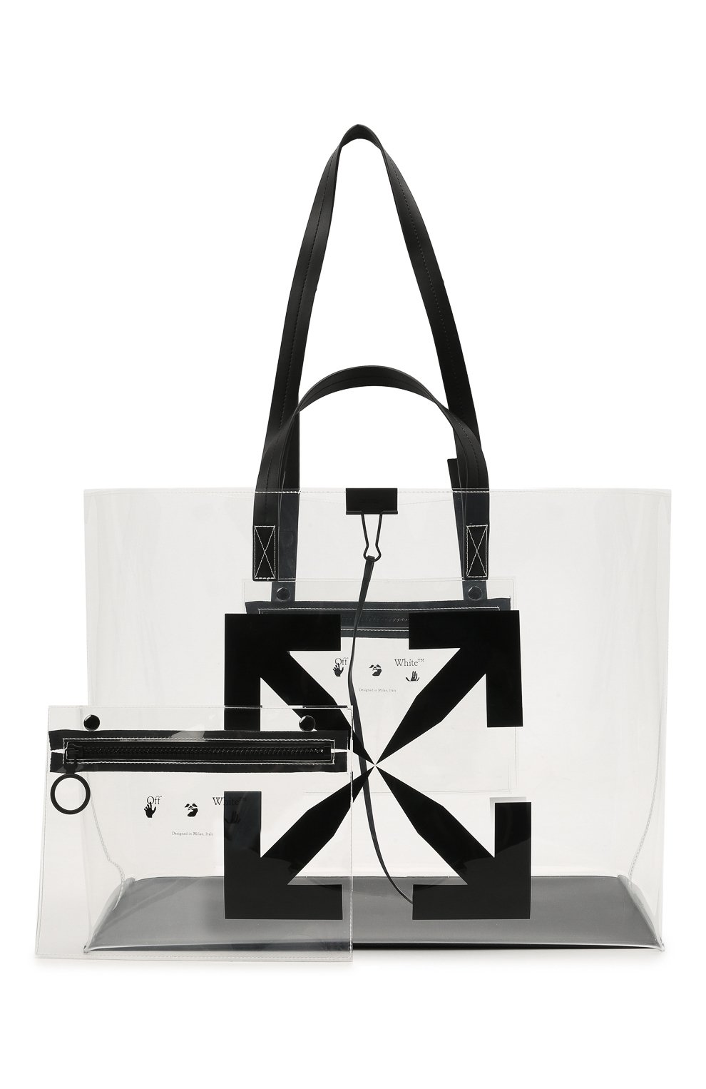 Сумка-шопер arrow OFF-WHITE, арт. 0MNA162S21PLA001/W, фото 6