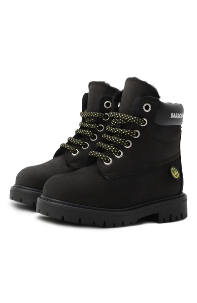 Кожаные ботинки BARROW, арт. 81326/24-27