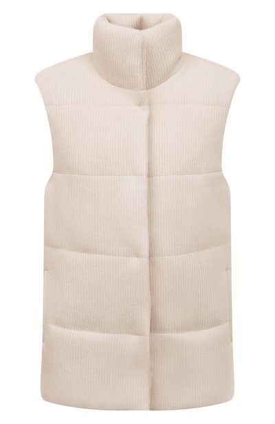 Жилет из шерсти и кашемира SEVEN LAB, арт. VW01 ecru, фото 1