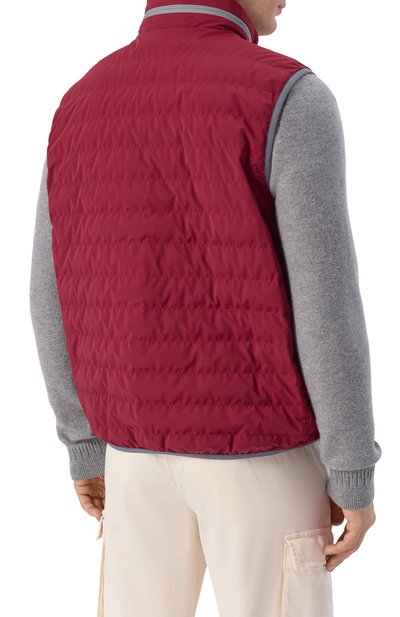 Пуховый жилет BRUNELLO CUCINELLI, арт. MM49A7460G, фото 4