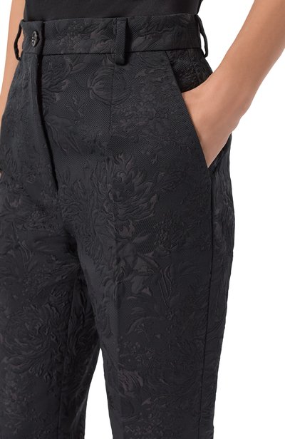 Брюки из хлопка и шелка DOLCE & GABBANA, арт. FTAM2T/HJMRF, фото 5