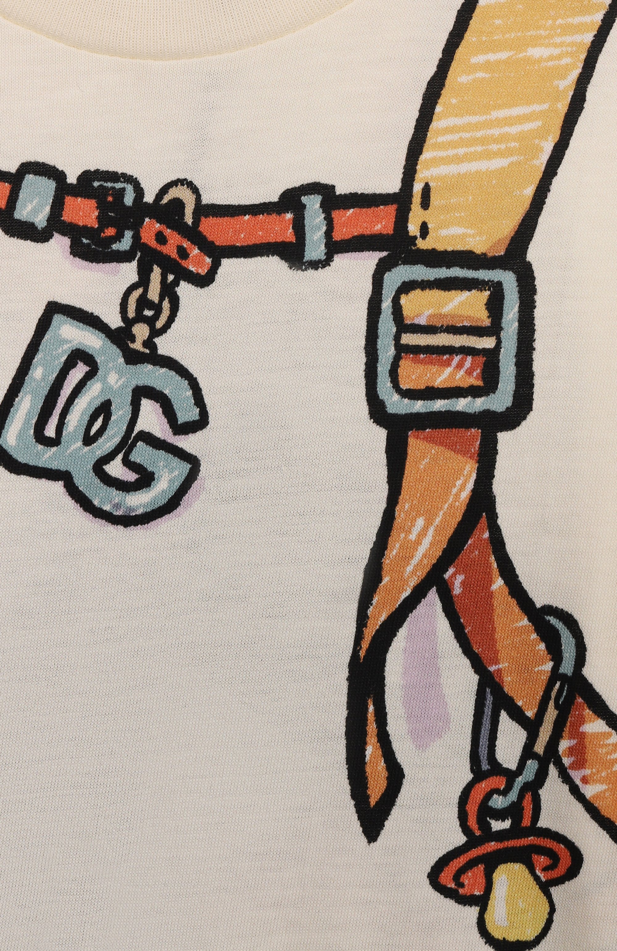 Хлопковая футболка DOLCE & GABBANA, арт. L4JTHV/II7IP/2-6, фото 3