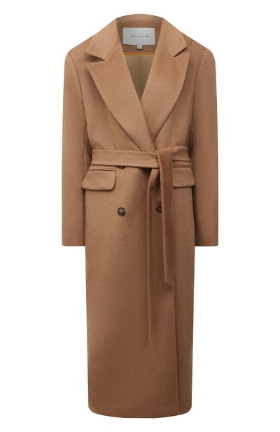 Женское пальто из шерсти и вискозы LESYANEBO, арт. FW21/H-405/OLZ