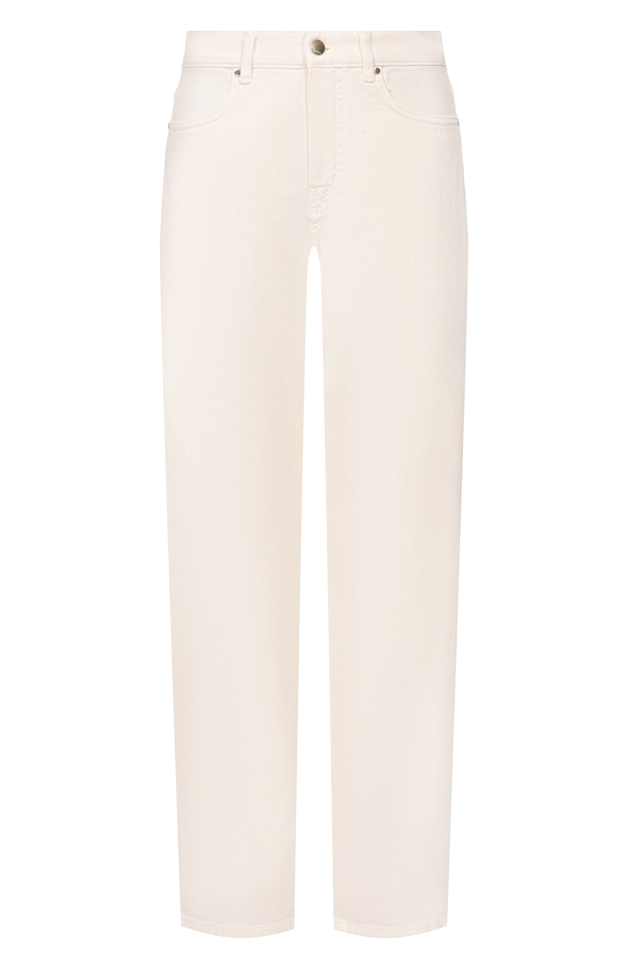 Джинсы MAX MARA STUDIO кремового цвета по цене 29950 руб., арт. MIRNA, фото 1 Джинсы MAX MARA STUDIO, арт. MIRNA, фото 1