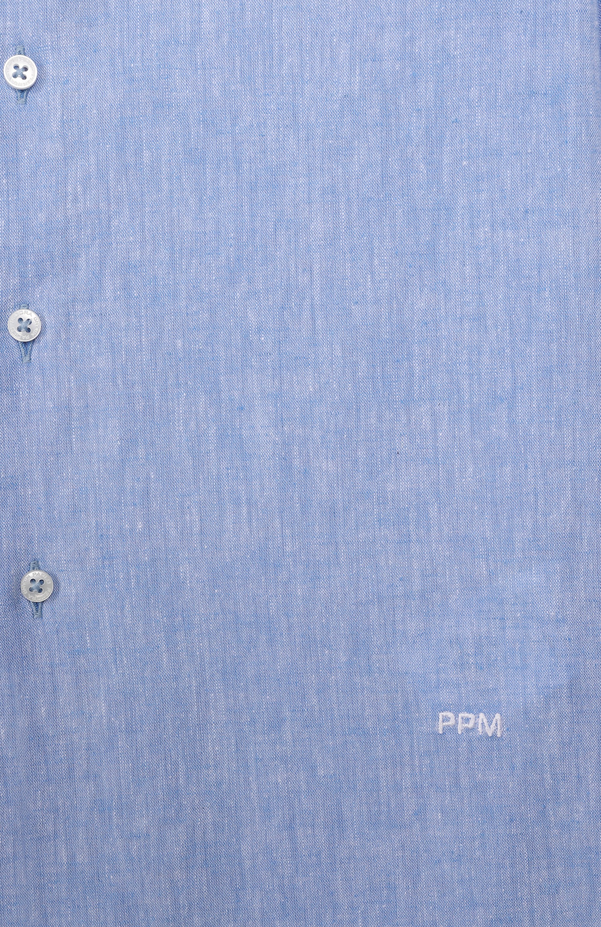 Рубашка изо льна и вискозы PAOLO PECORA MILANO, арт. PP4042/6-12, фото 3
