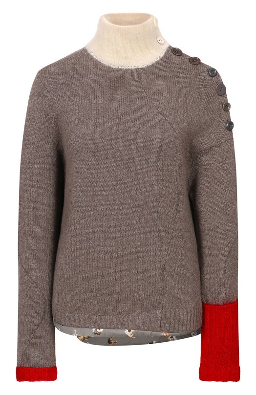 Свитер из кашемира и шерсти Undercover UC2E1905 Серый UC2E1905