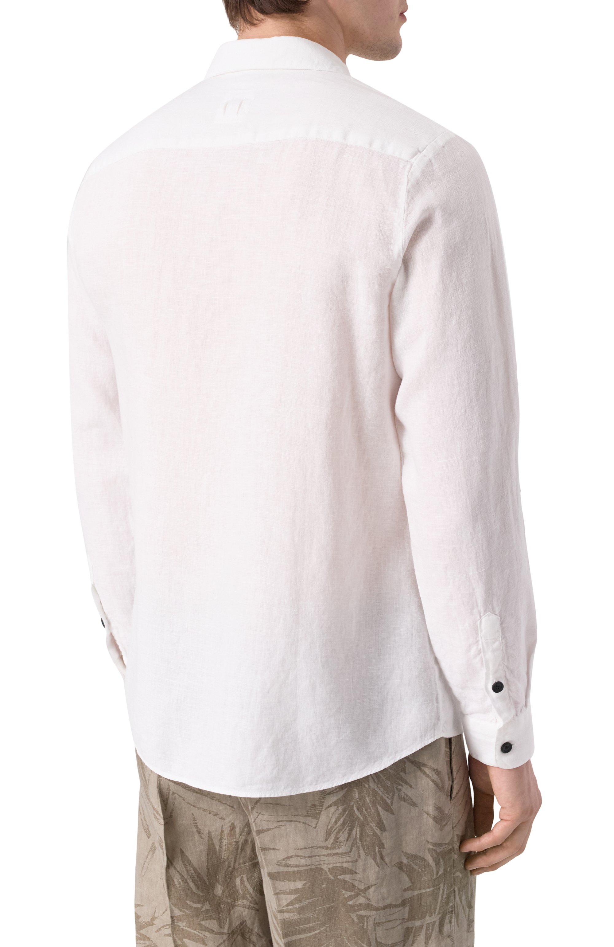 Льняная рубашка HANNES ROETHER, арт. K0N29ZESS.608, фото 4