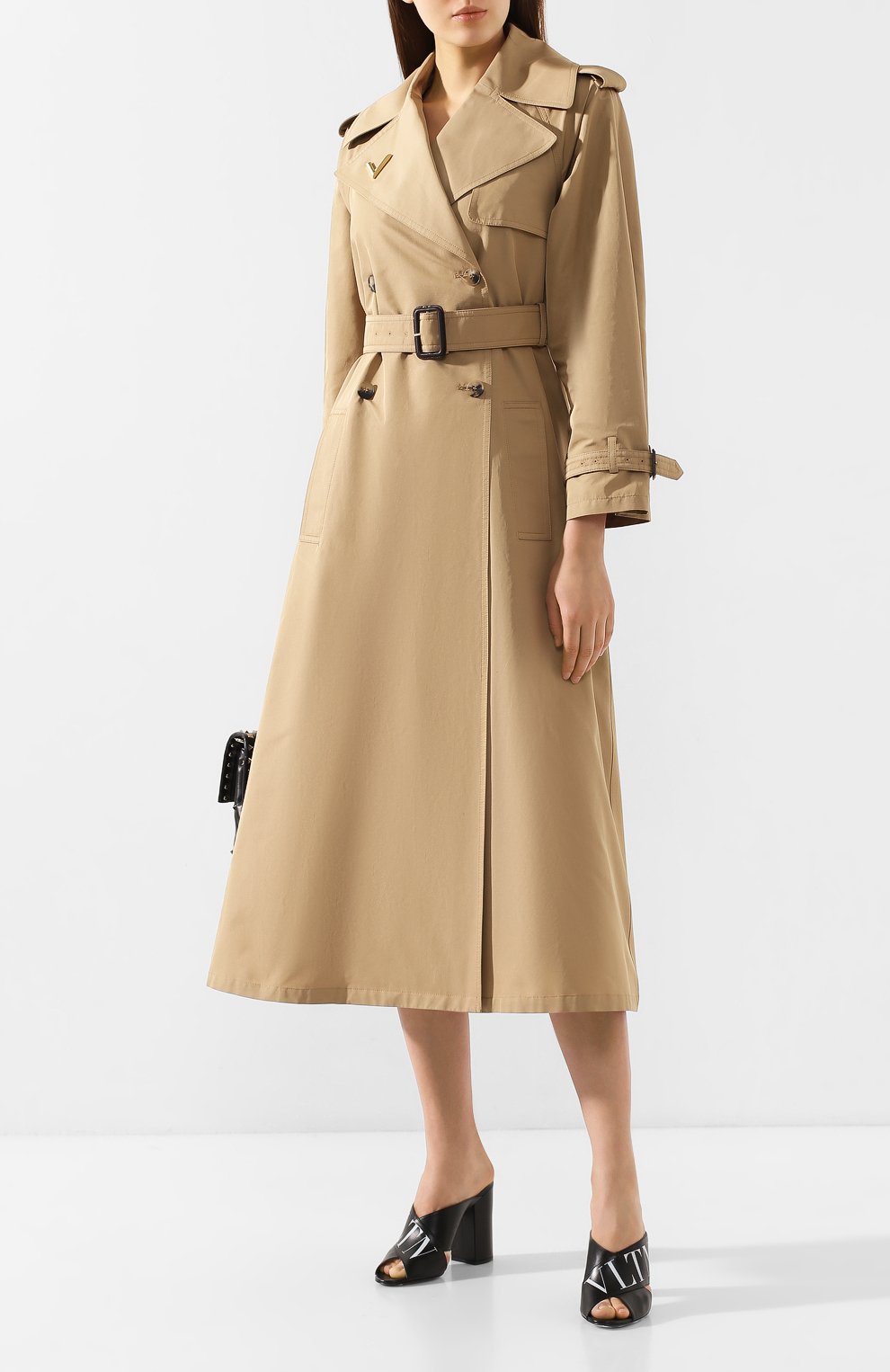 Тренч с поясом VALENTINO, арт. TB3CA4K054U, фото 2