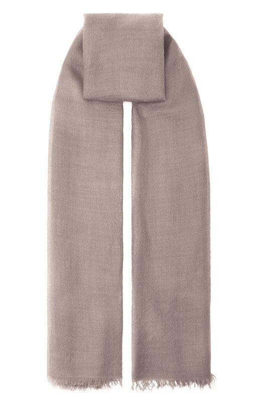 Шарф из кашемира и шелка Brunello Cucinelli MSC924059P Бежевый MSC924059P