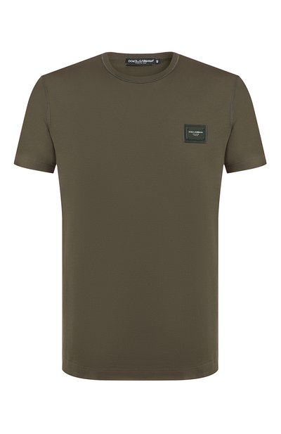 Мужская хлопковая футболка DOLCE & GABBANA, арт. G8KJ9T/FU7EQ