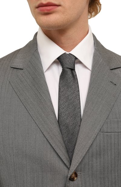 Шелковый галстук CANALI, ар т. 18/HJ03768, фото 2