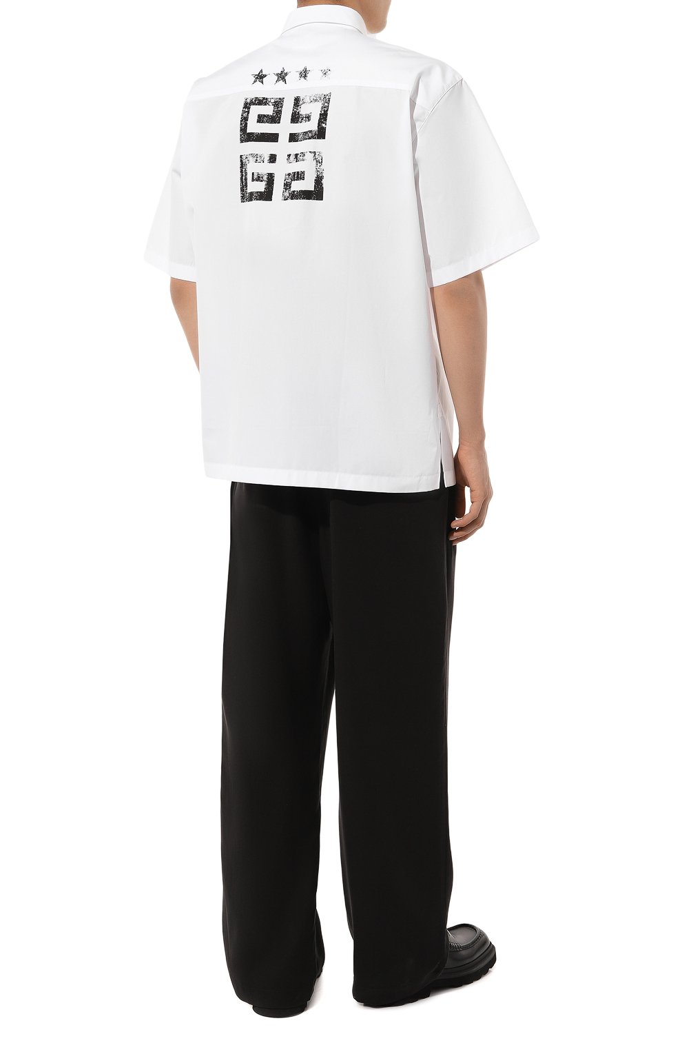 Хлопковая рубашка GIVENCHY, арт. BM610814M6, фото 2