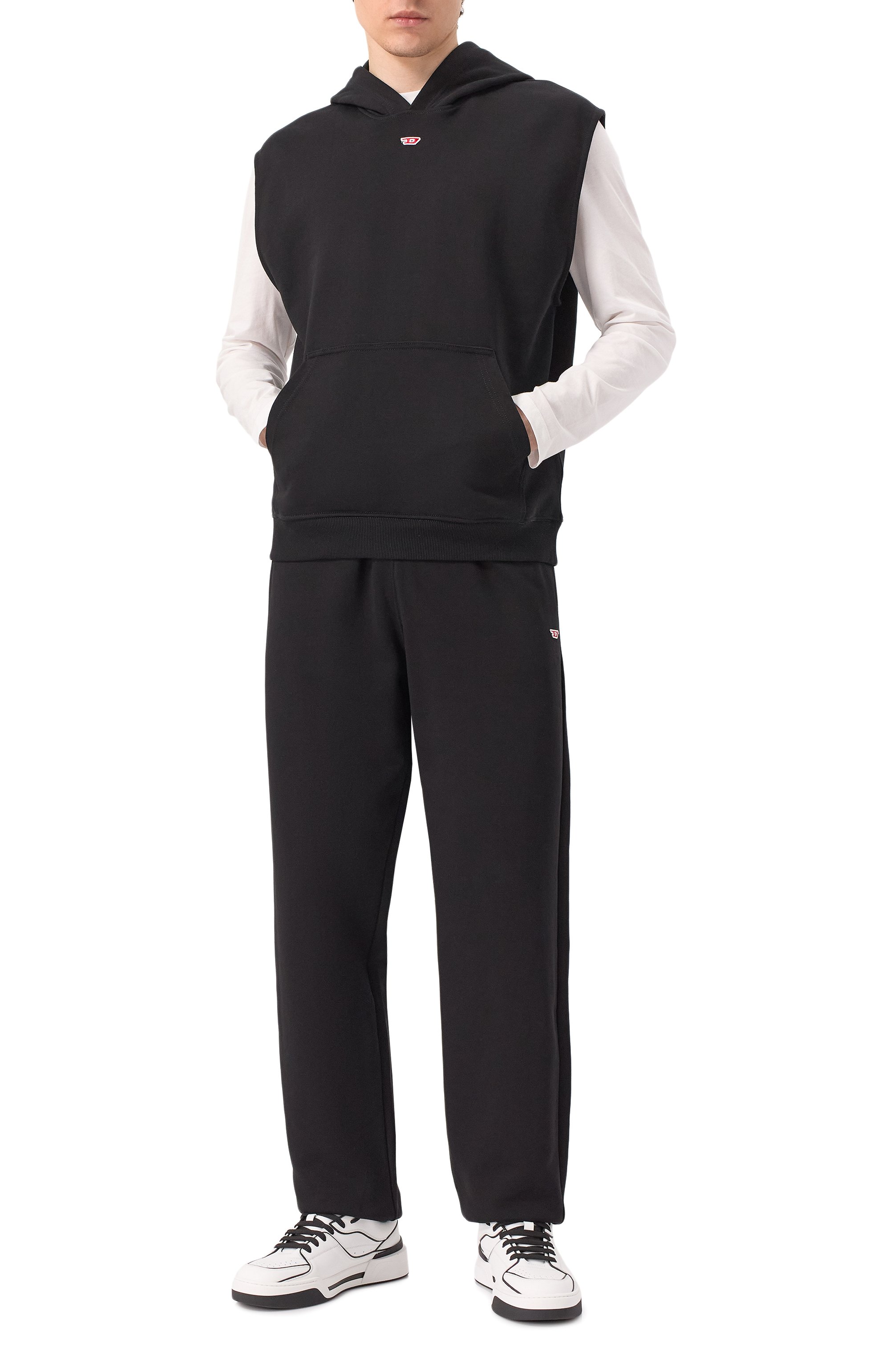 Хлопковое худи DIESEL, арт. A17626/0GEAD, фото 2