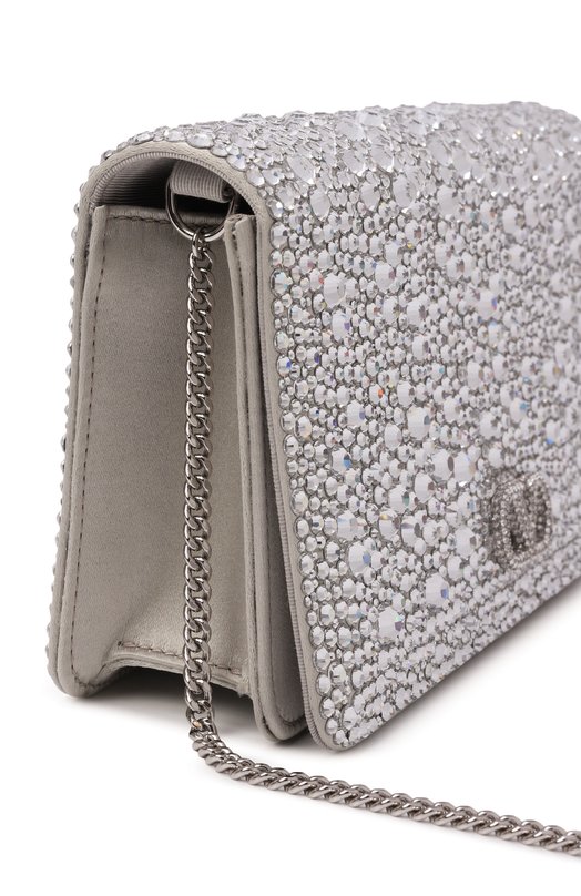 Клатч Vlogo mini Valentino 8W2P0AY5/KWK Серебряный  8W2P0AY5/KWK Фото 6