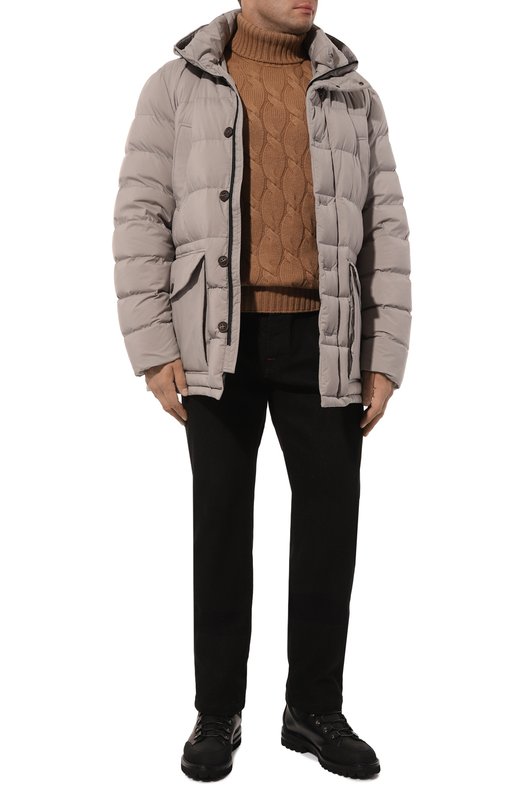 Пуховик Kiton UW1961V0457F04 Серый  UW1961V0457F04 Фото 2