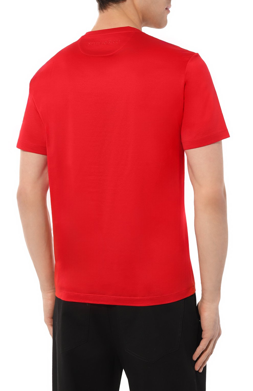 Хлопковая футболка  STEFANO RICCI, арт. MNH4103000/TE0001, фото 4