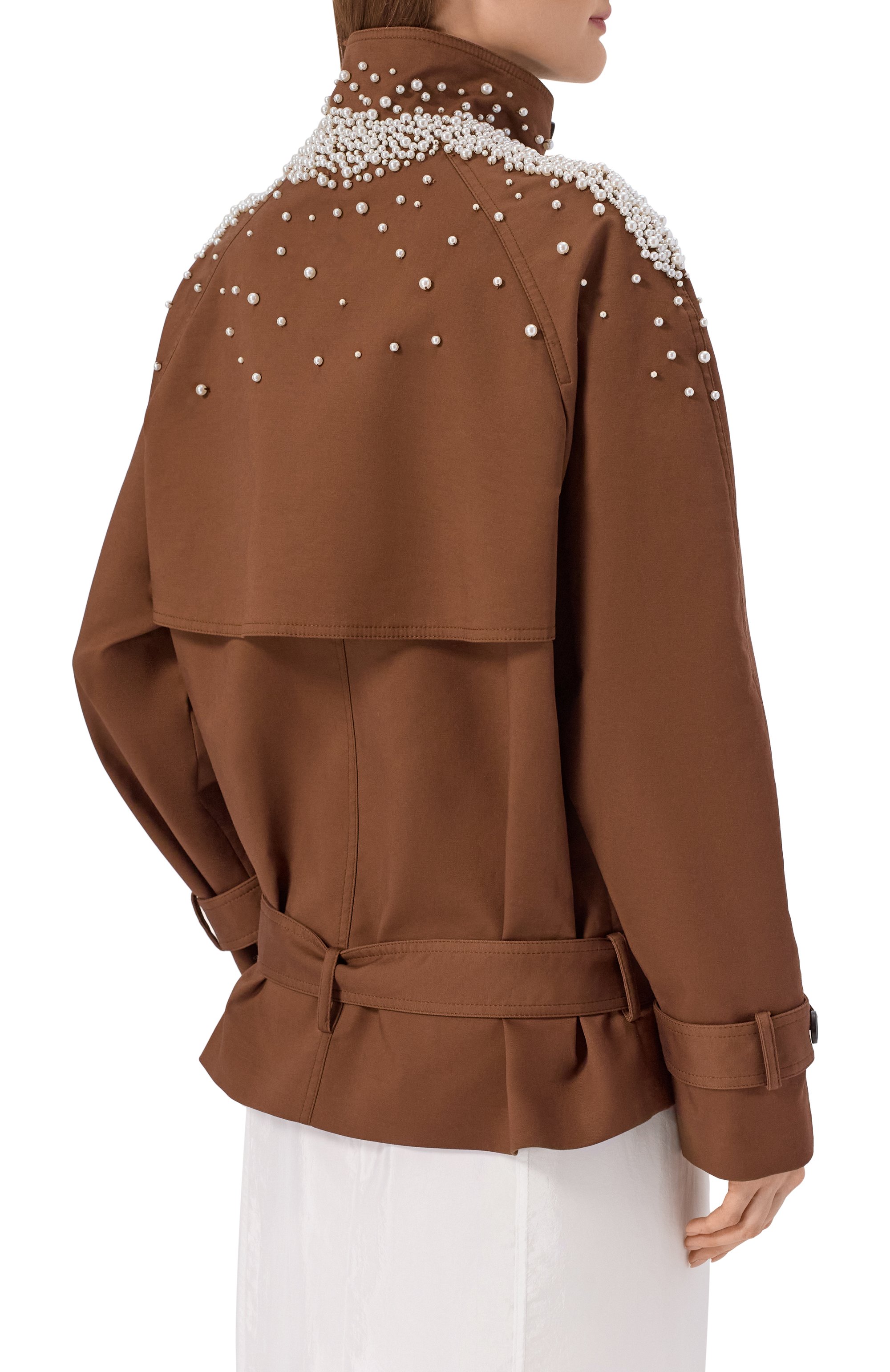 Хлопковый тренч GIUSEPPE DI MORABITO, арт. 06SSB0366R 16501A, фото 4