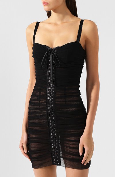 Платье со шнуровкой DOLCE & GABBANA, арт. F6C5DT/FLEAA, фото 3