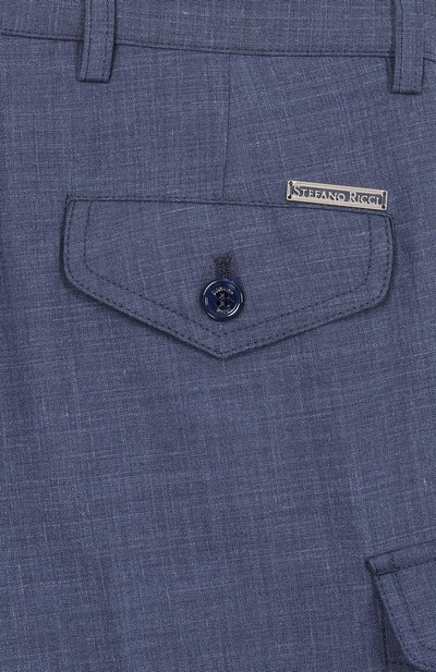 Шорты из шерсти и шелка STEFANO RICCI JUNIOR, арт. Y1T6100320/WKL07U, фото 3