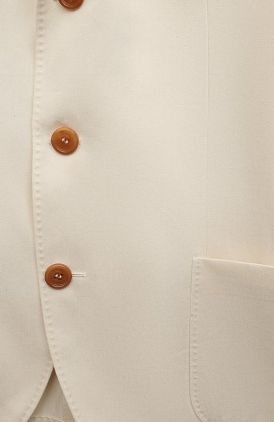 Хлопковый пиджак BRUNELLO CUCINELLI, арт. BS443K726C, фото 3