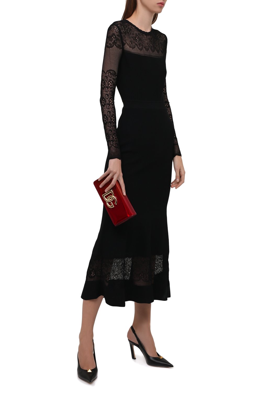 Клатч 3.5 DOLCE & GABBANA красного цвета по цене 133000 руб., арт. BB7082/AQ495, фото 3 Клатч 3.5 DOLCE & GABBANA, арт. BB7082/AQ495, фото 3